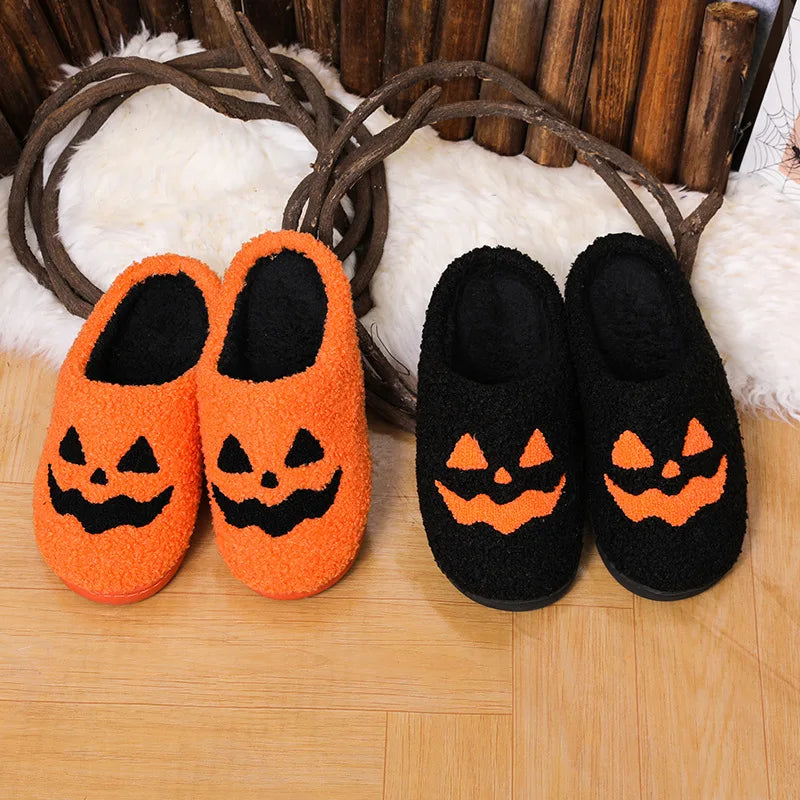 Chaussons Citrouille Orange