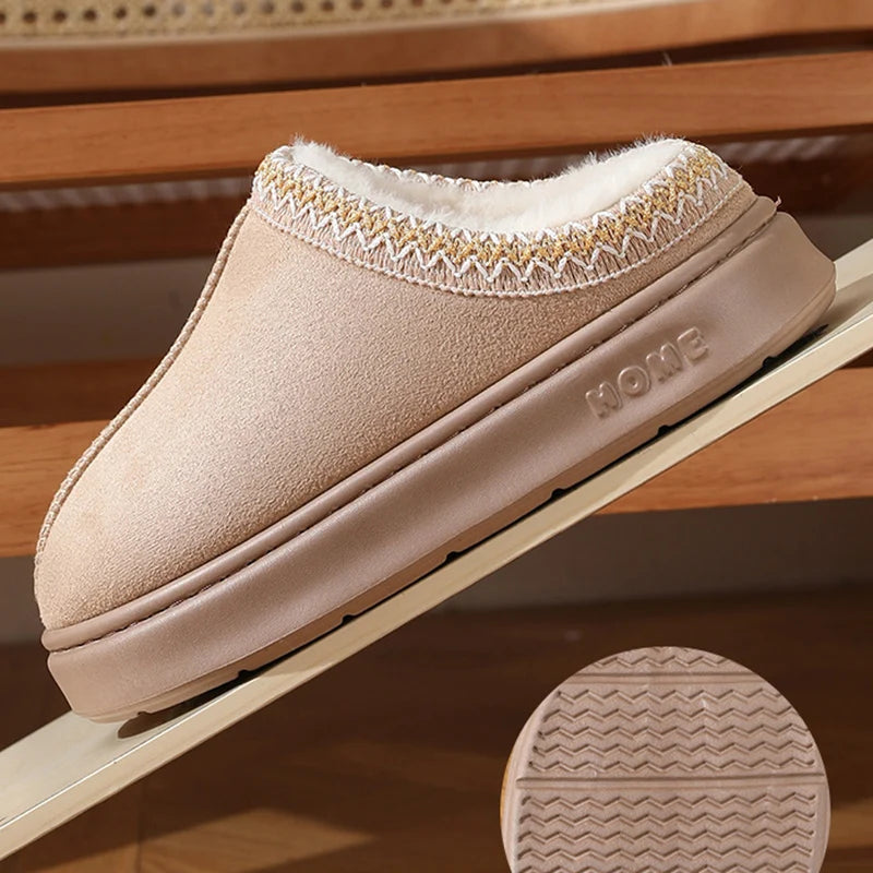 Chaussons Confort Beige