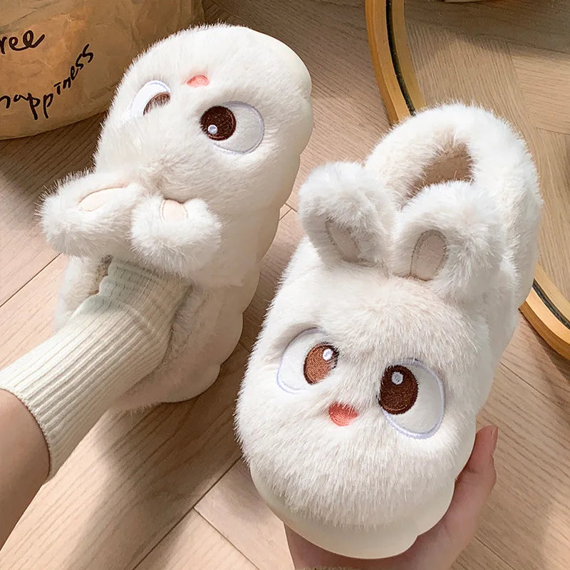 Chaussons Lapin Blanc