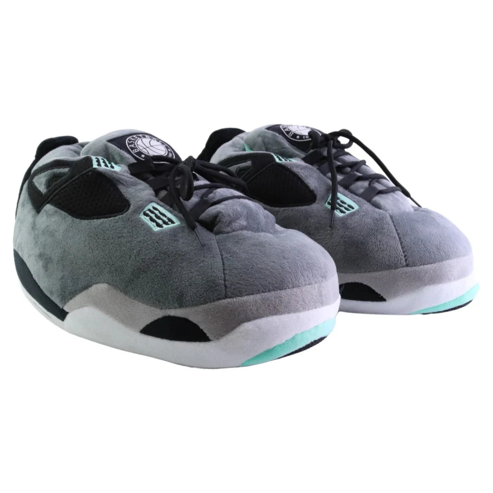 Chaussons Baskets Gris Foncé
