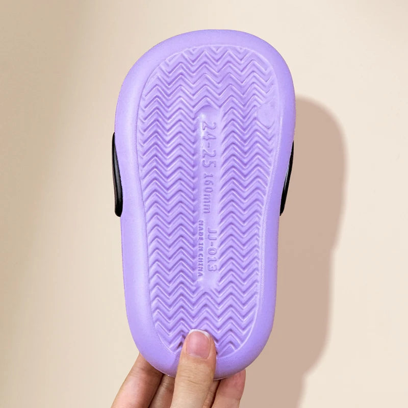 Claquette Fille Violet