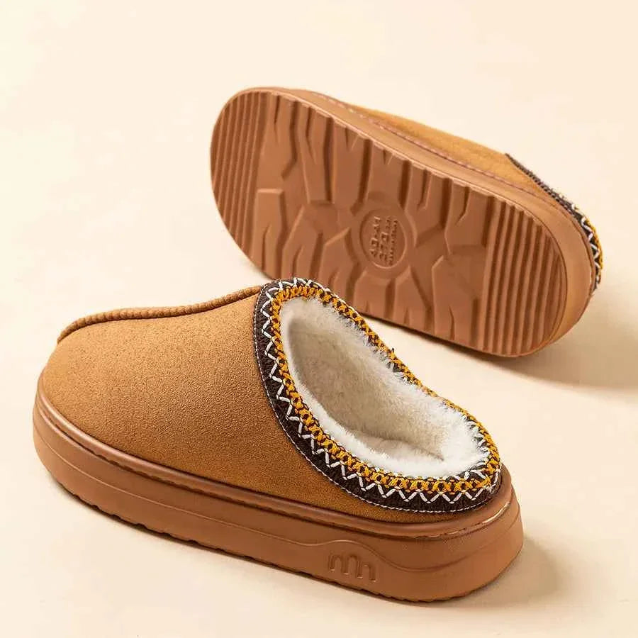 Chaussons fourrées