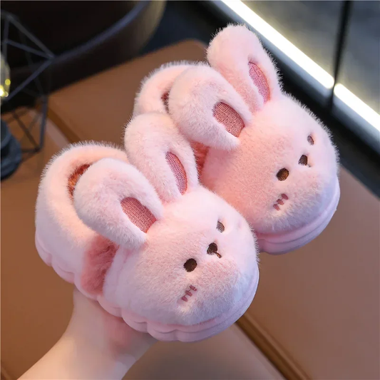 Chaussons Animaux Enfant Rose