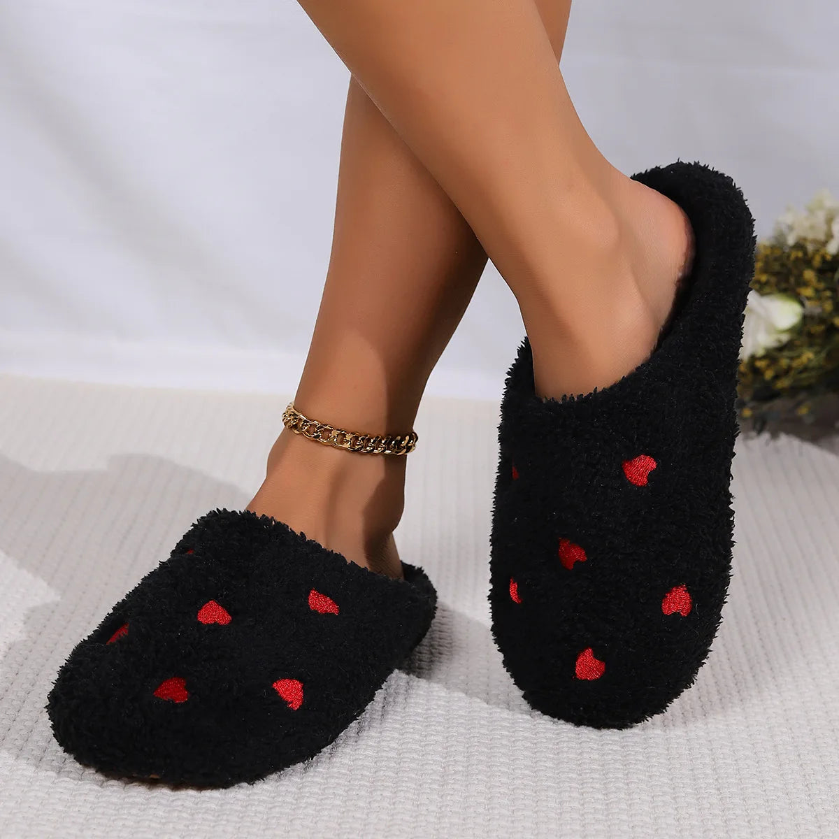 Chaussons Hiver Femme