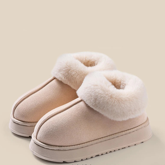 Chaussons Hiver Femme Blanc