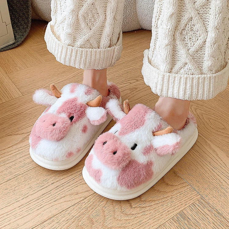 Chaussons animaux femme