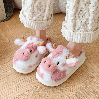 Chaussons animaux femme