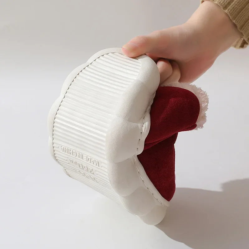 Chaussons Hiver Beige