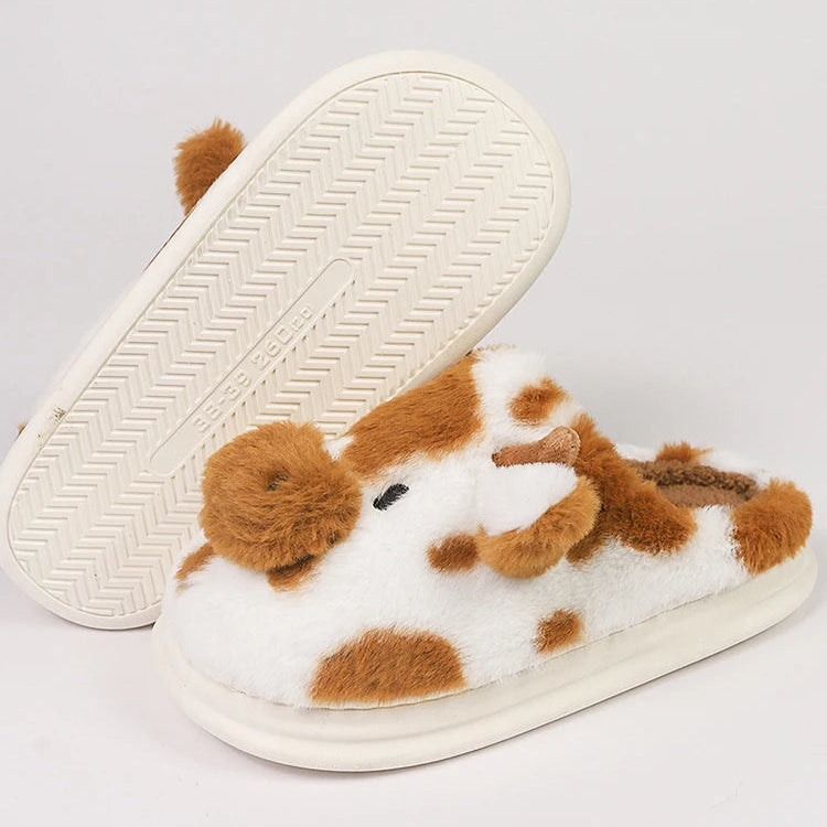 Chaussons animaux femme