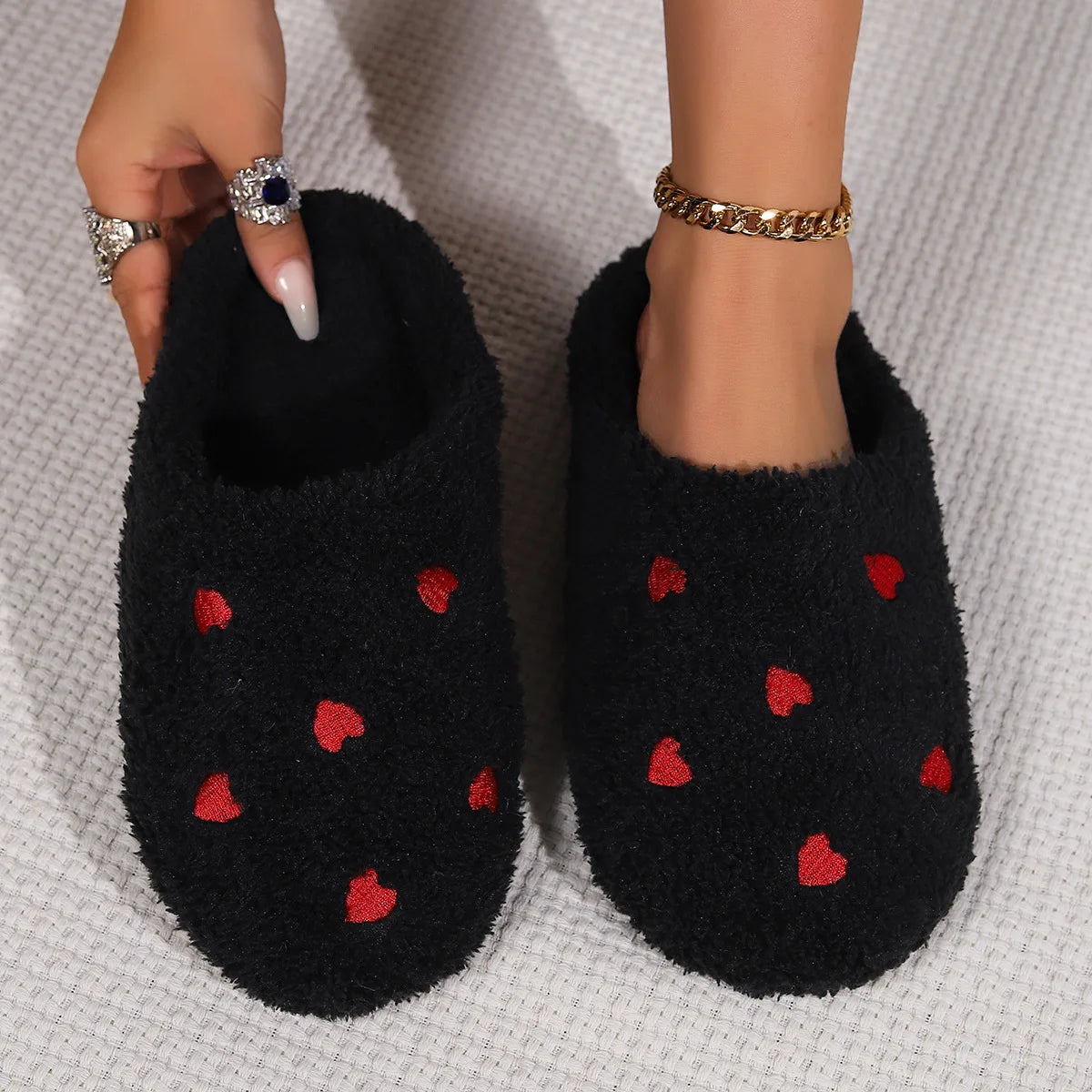 Chaussons Hiver Femme