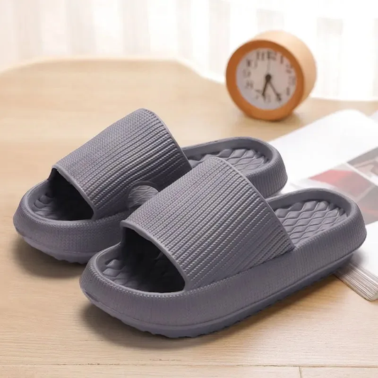 Claquette Confort Gris