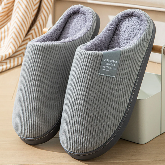 Chaussons Fermés Homme Gris