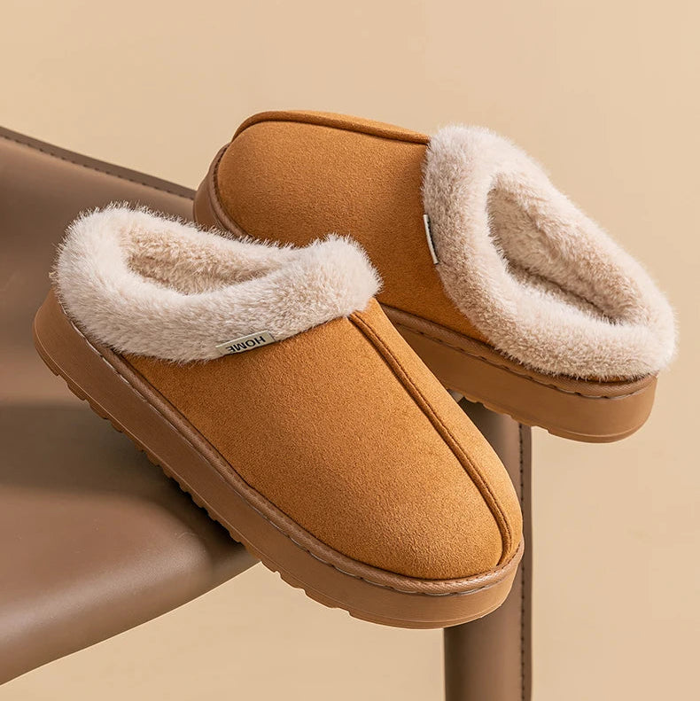 Chaussons Fourrées Femme