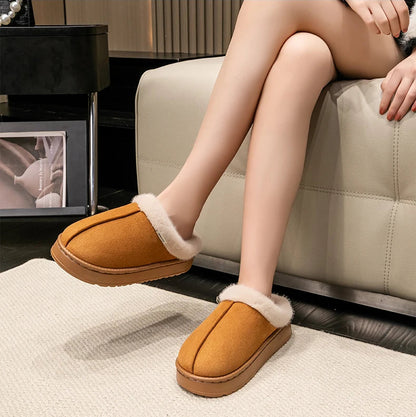 Chaussons Fourrées Femme