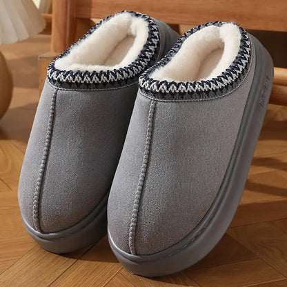 Chaussons Confort Gris