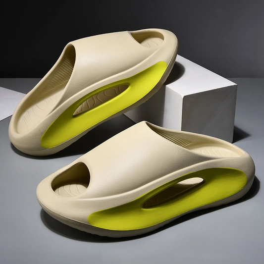 Claquette Homme Kaki