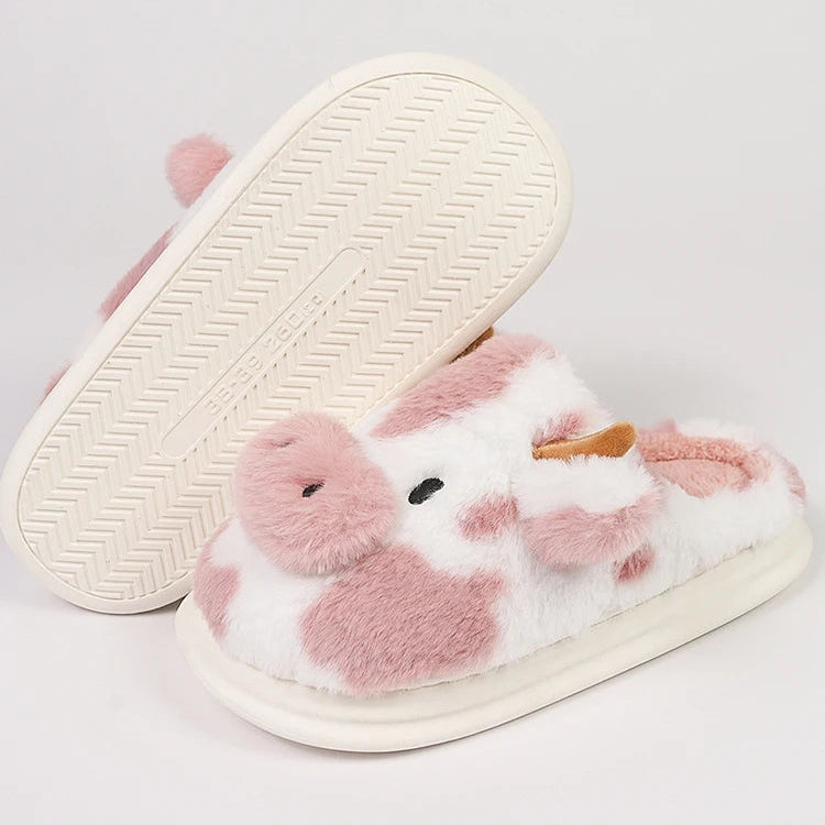 Chaussons animaux femme