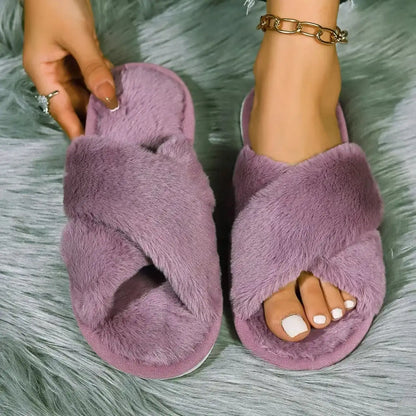 Chaussons Chauds Femme