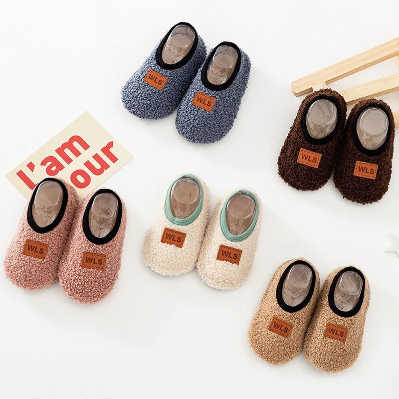 Chaussons bébé anti dérapant