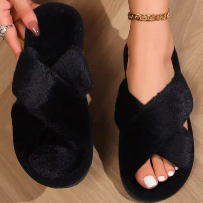 Chaussons Chauds Femme