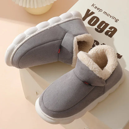 Chaussons Hiver Gris