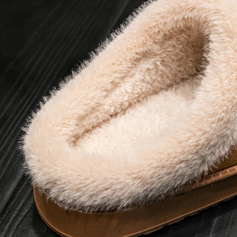 Chaussons Fourrées Femme