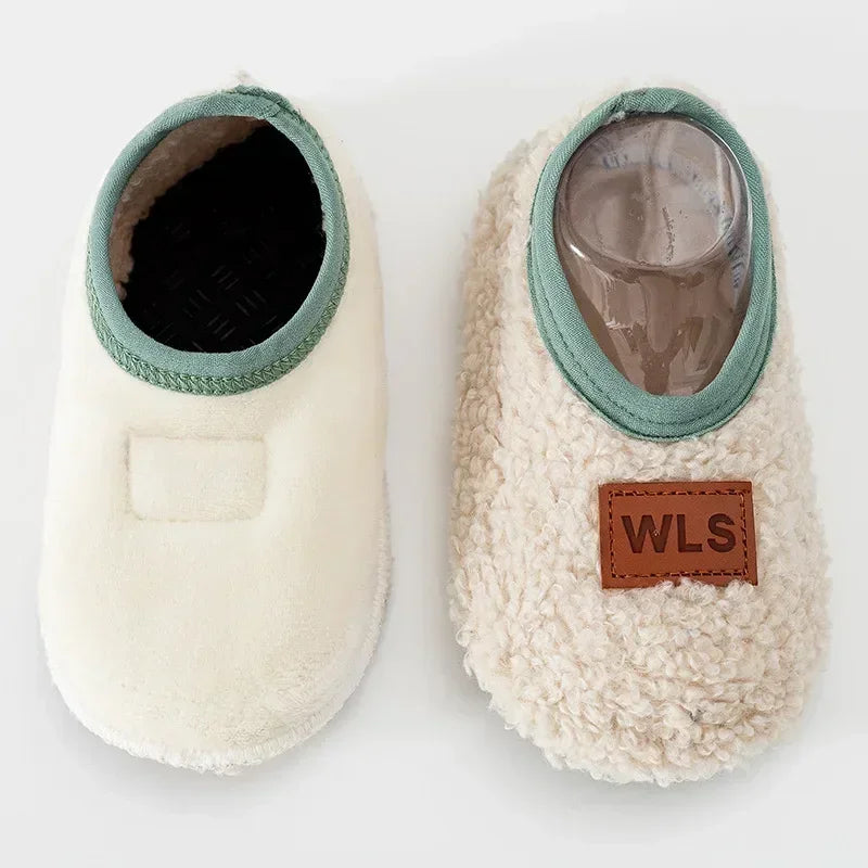 Chaussons bébé anti dérapant