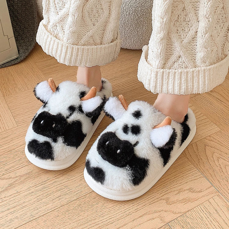 Chaussons animaux femme