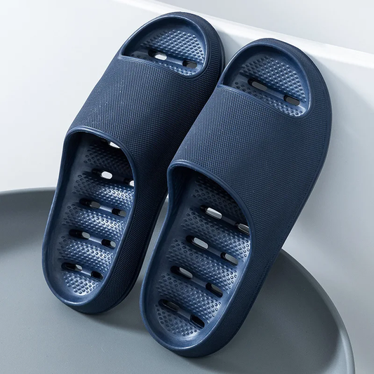 Claquette Piscine Bleu