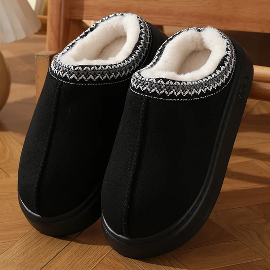 Chaussons Confort Noir
