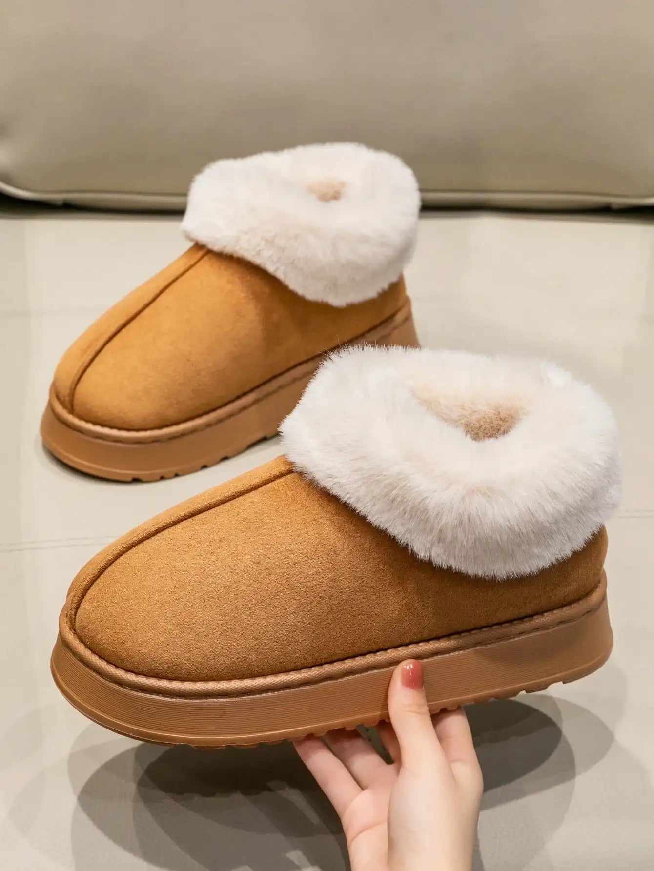 Chaussons Hiver Femme