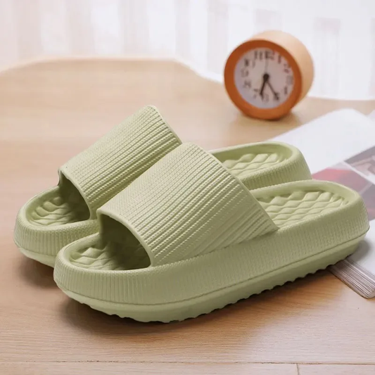 Claquette Confort Vert