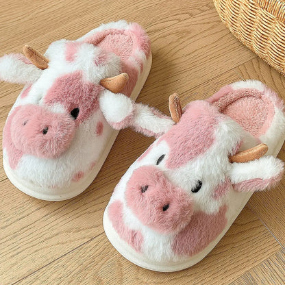 Chaussons animaux femme